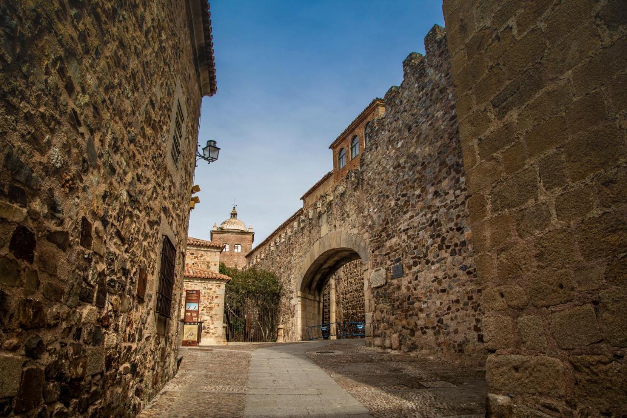 Hostal La Rosa Cáceres Exterior foto