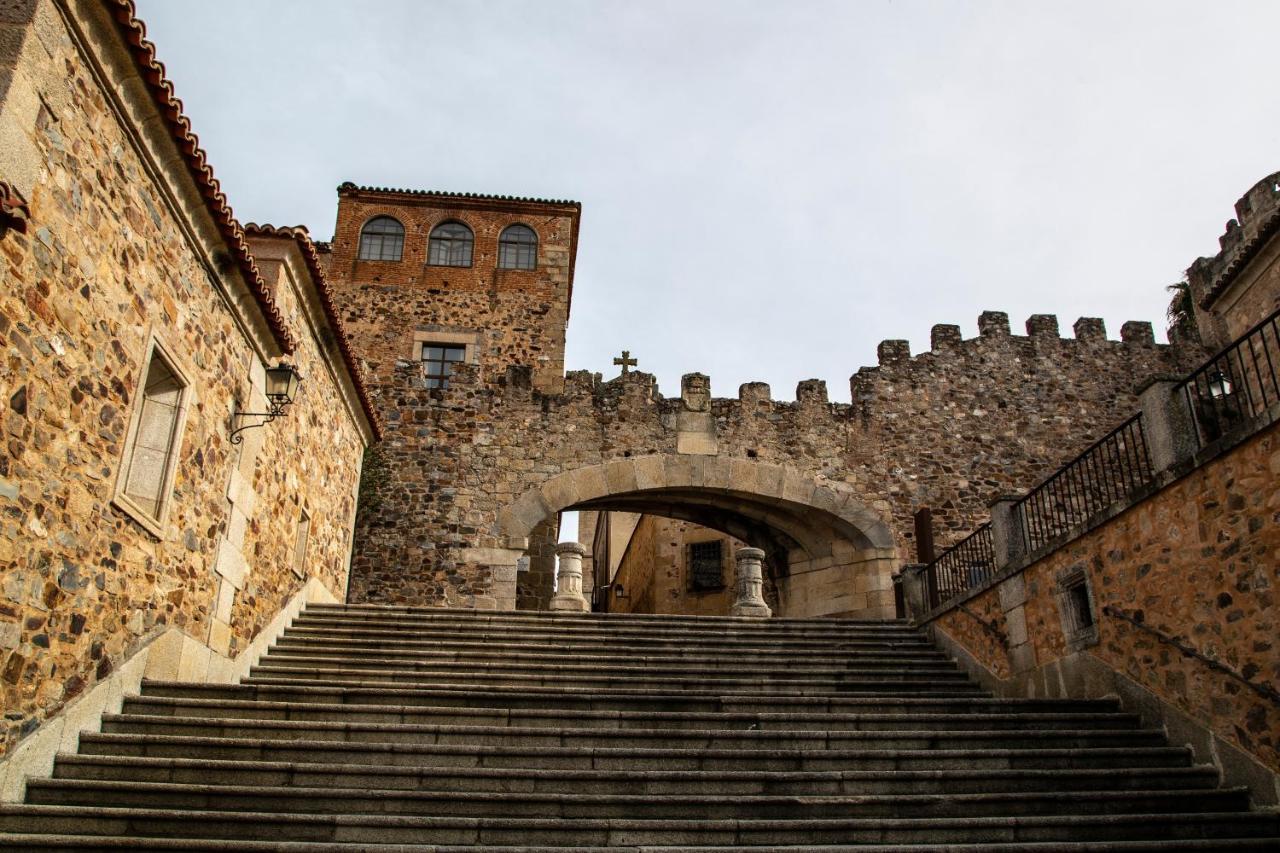 Hostal La Rosa Cáceres Exterior foto